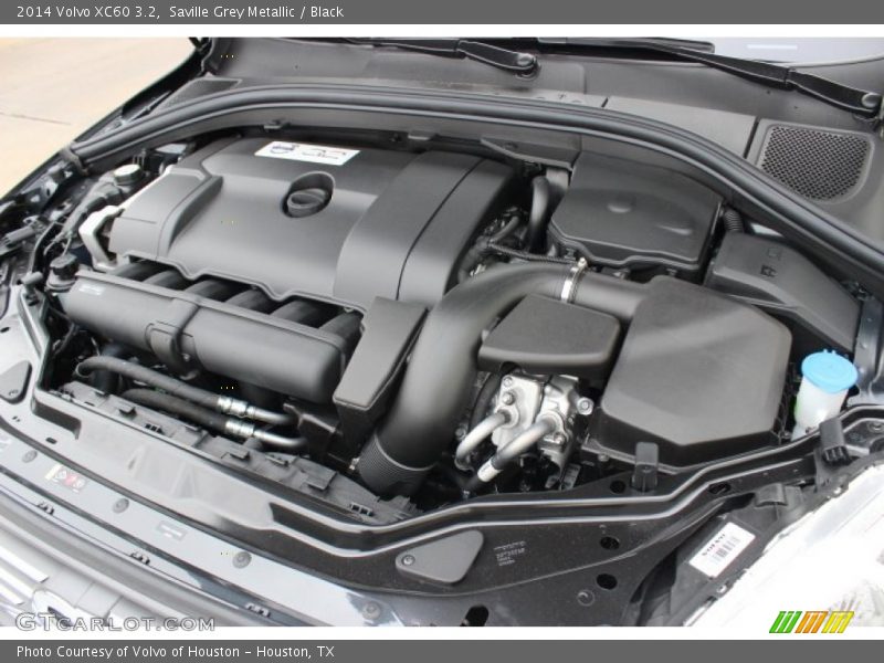 Saville Grey Metallic / Black 2014 Volvo XC60 3.2
