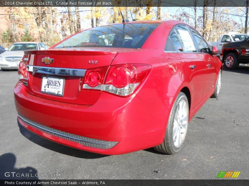 Crystal Red Tintcoat / Jet Black 2014 Chevrolet Cruze LTZ