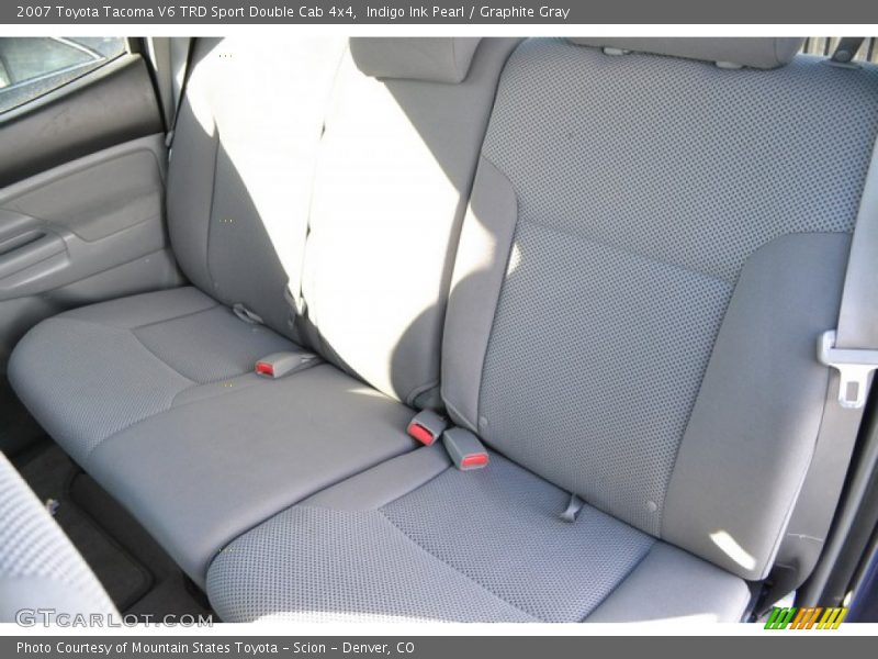 Indigo Ink Pearl / Graphite Gray 2007 Toyota Tacoma V6 TRD Sport Double Cab 4x4