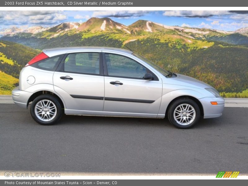 CD Silver Metallic / Medium Graphite 2003 Ford Focus ZX5 Hatchback
