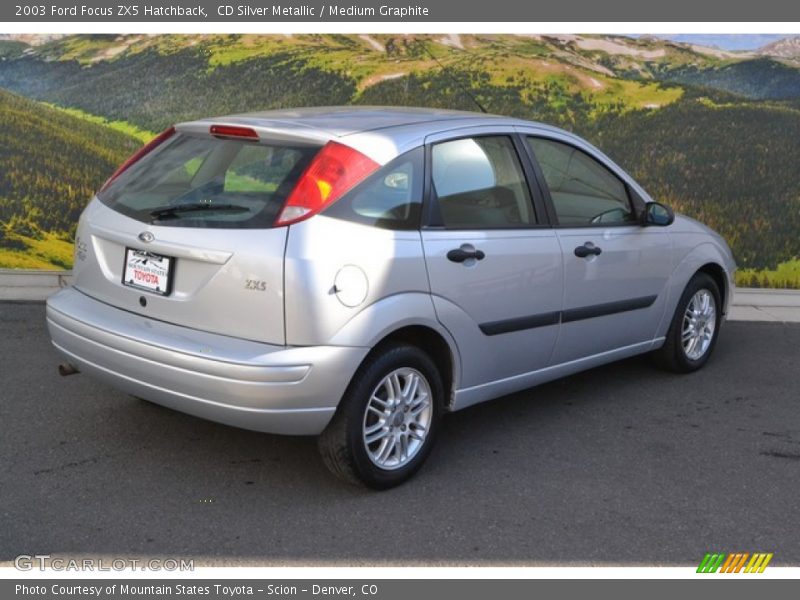 CD Silver Metallic / Medium Graphite 2003 Ford Focus ZX5 Hatchback