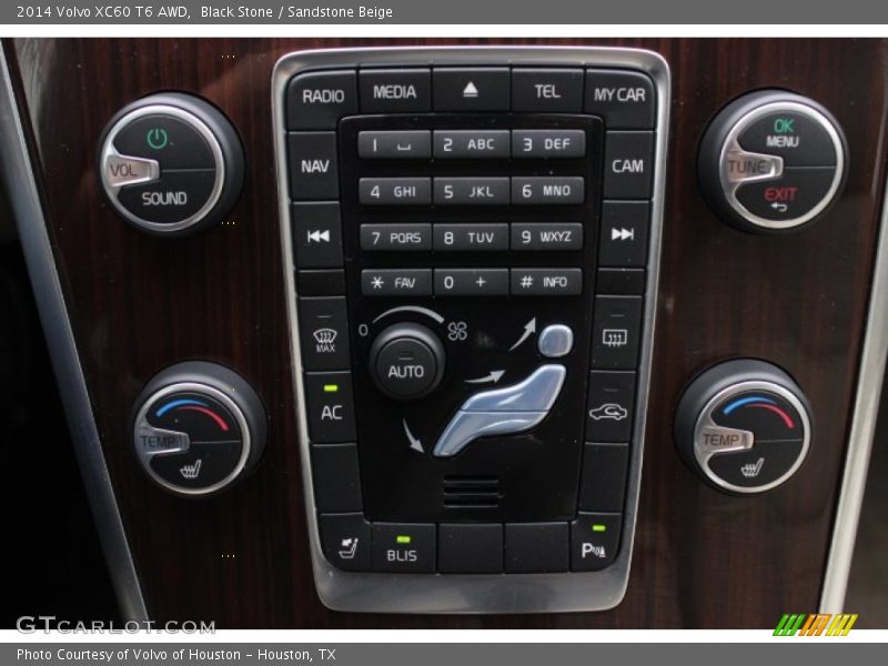 Black Stone / Sandstone Beige 2014 Volvo XC60 T6 AWD