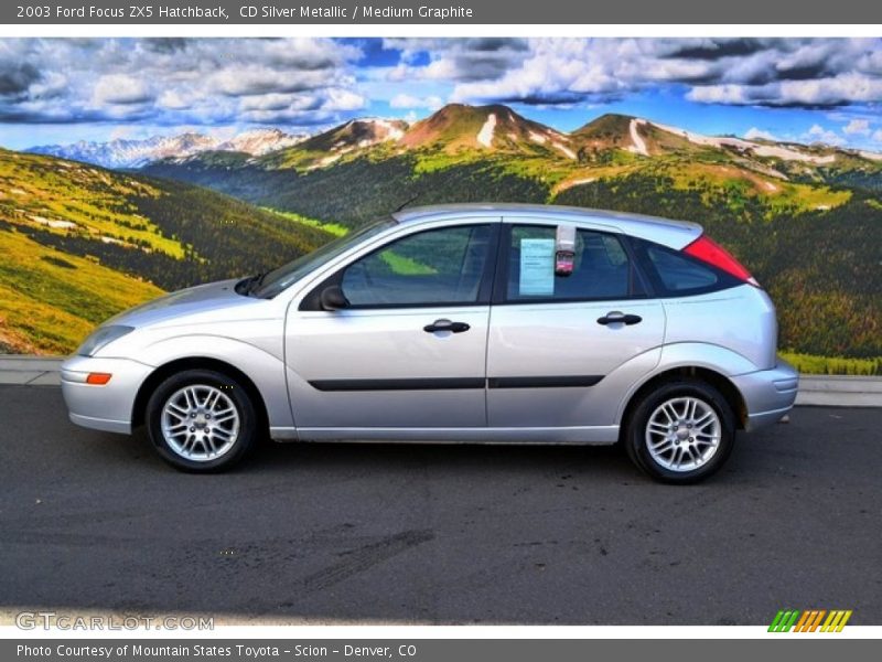  2003 Focus ZX5 Hatchback CD Silver Metallic