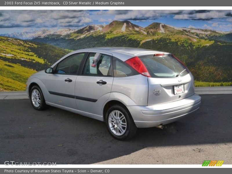 CD Silver Metallic / Medium Graphite 2003 Ford Focus ZX5 Hatchback