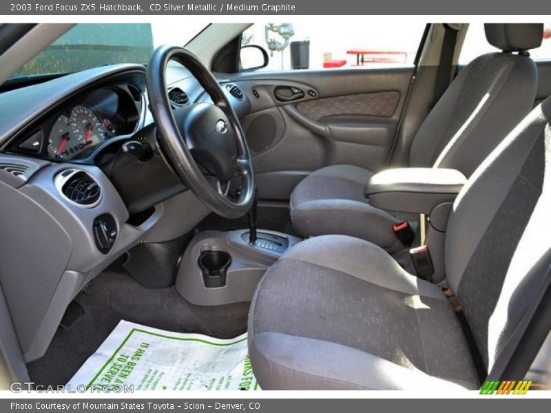 CD Silver Metallic / Medium Graphite 2003 Ford Focus ZX5 Hatchback