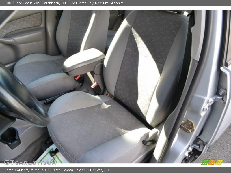 CD Silver Metallic / Medium Graphite 2003 Ford Focus ZX5 Hatchback