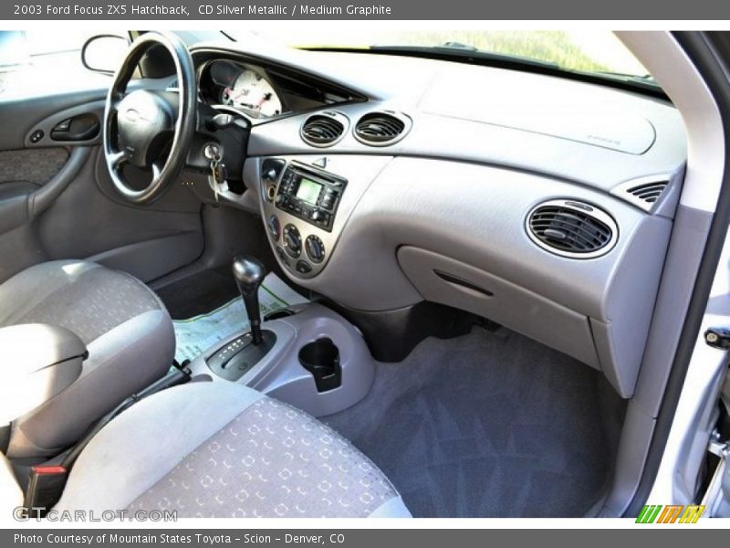 CD Silver Metallic / Medium Graphite 2003 Ford Focus ZX5 Hatchback