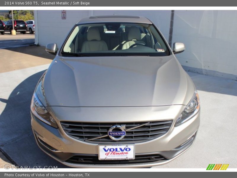 Seashell Metallic / Soft Beige 2014 Volvo S60 T5