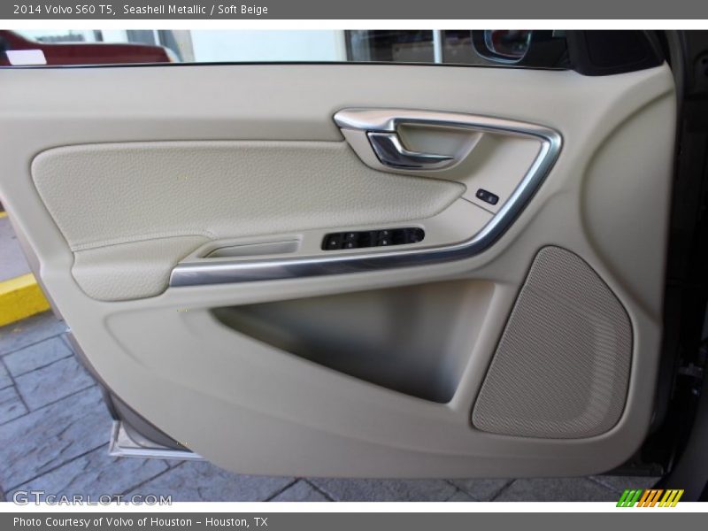 Seashell Metallic / Soft Beige 2014 Volvo S60 T5