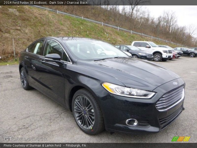 Dark Side / Charcoal Black 2014 Ford Fusion SE EcoBoost