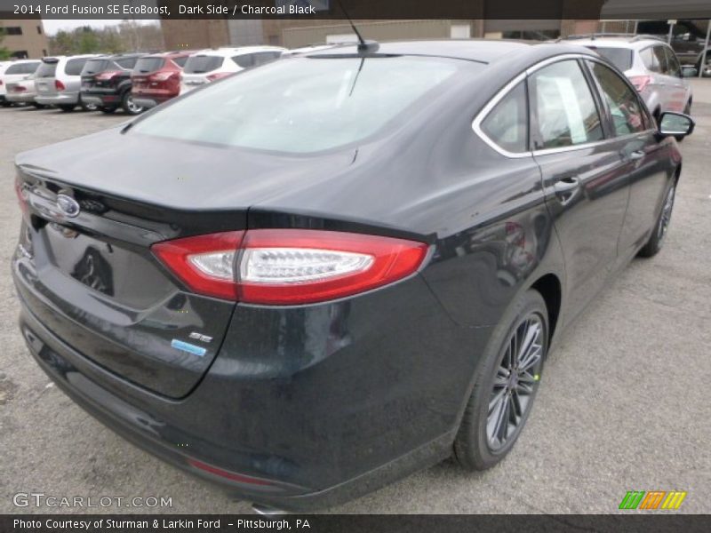 Dark Side / Charcoal Black 2014 Ford Fusion SE EcoBoost