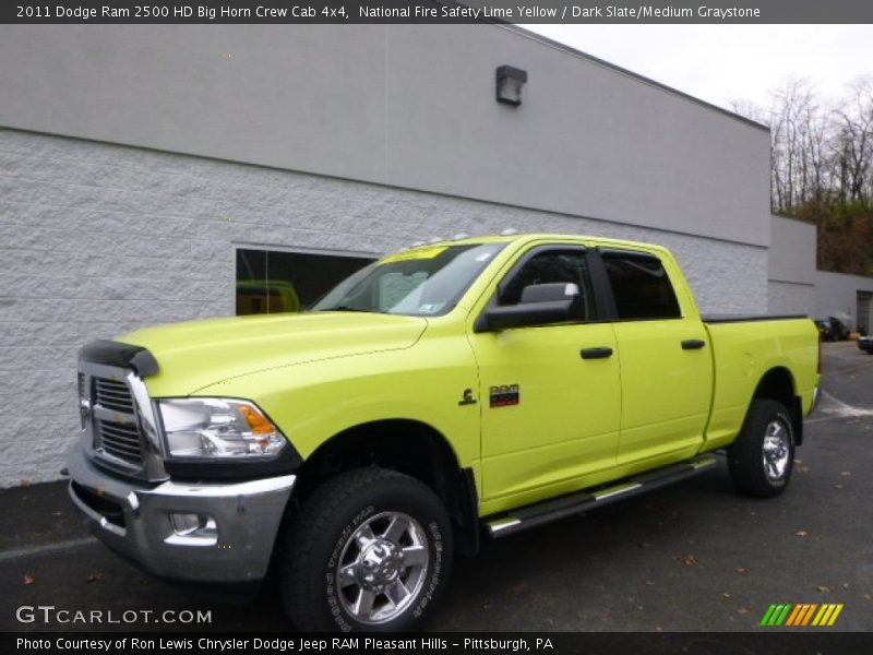 Front 3/4 View of 2011 Ram 2500 HD Big Horn Crew Cab 4x4