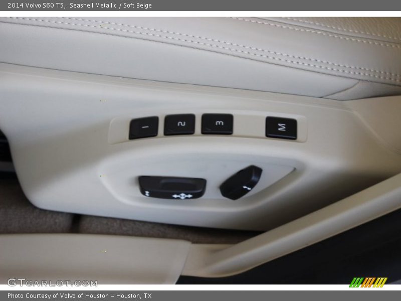 Seashell Metallic / Soft Beige 2014 Volvo S60 T5