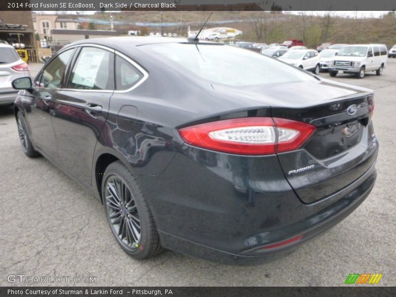 Dark Side / Charcoal Black 2014 Ford Fusion SE EcoBoost