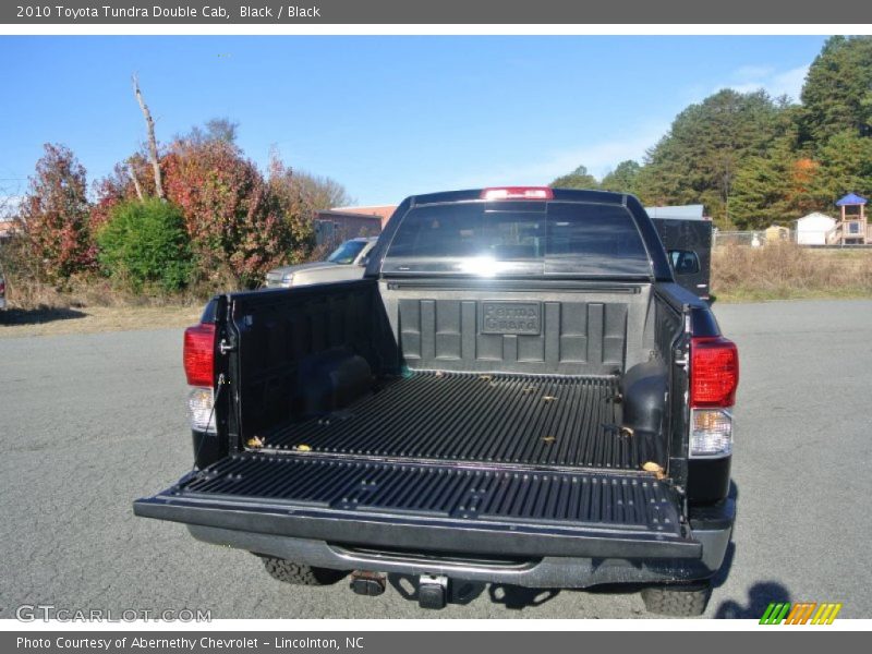 Black / Black 2010 Toyota Tundra Double Cab