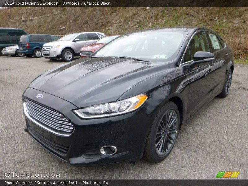 Dark Side / Charcoal Black 2014 Ford Fusion SE EcoBoost