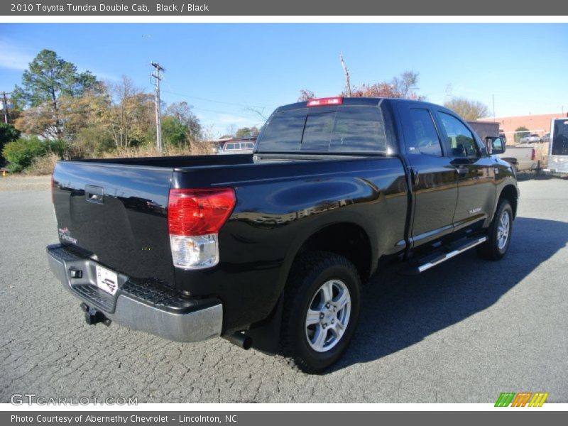Black / Black 2010 Toyota Tundra Double Cab
