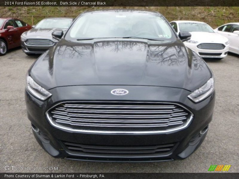 Dark Side / Charcoal Black 2014 Ford Fusion SE EcoBoost