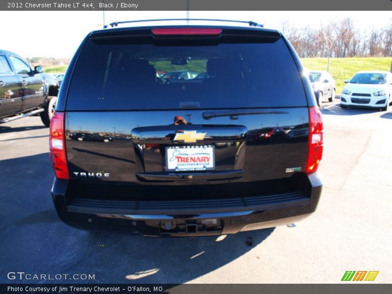 Black / Ebony 2012 Chevrolet Tahoe LT 4x4