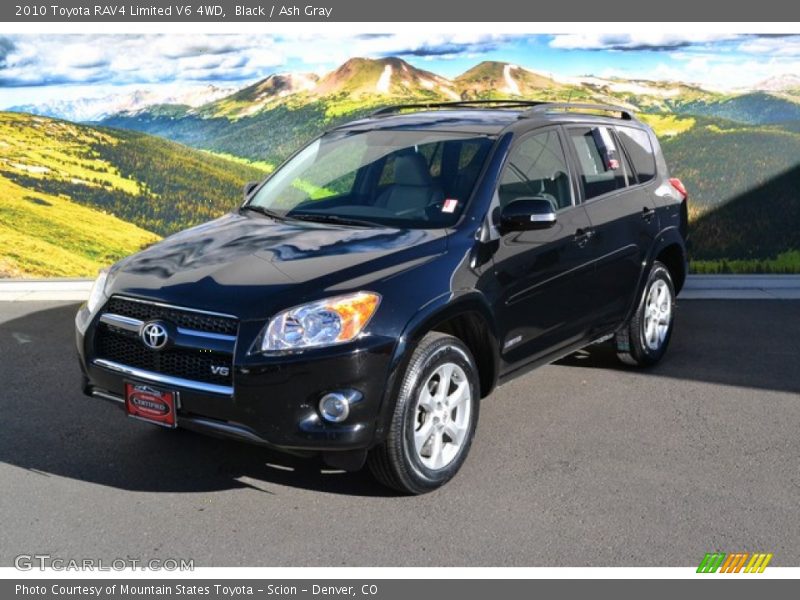 Black / Ash Gray 2010 Toyota RAV4 Limited V6 4WD