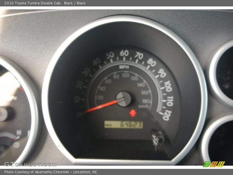 Black / Black 2010 Toyota Tundra Double Cab