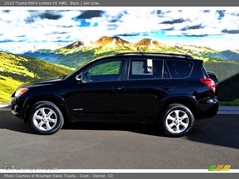 Black / Ash Gray 2010 Toyota RAV4 Limited V6 4WD
