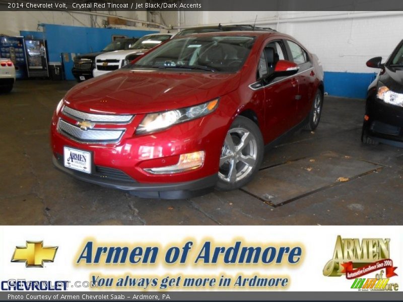 Crystal Red Tincoat / Jet Black/Dark Accents 2014 Chevrolet Volt