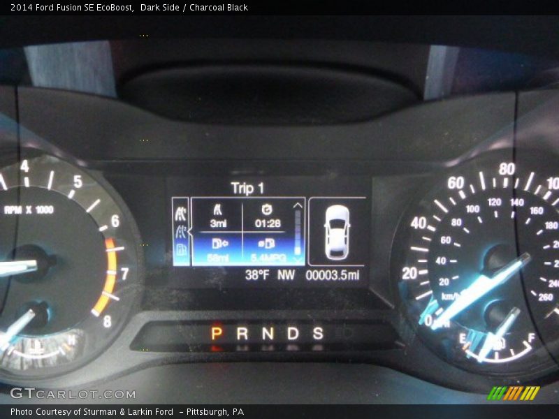 Dark Side / Charcoal Black 2014 Ford Fusion SE EcoBoost