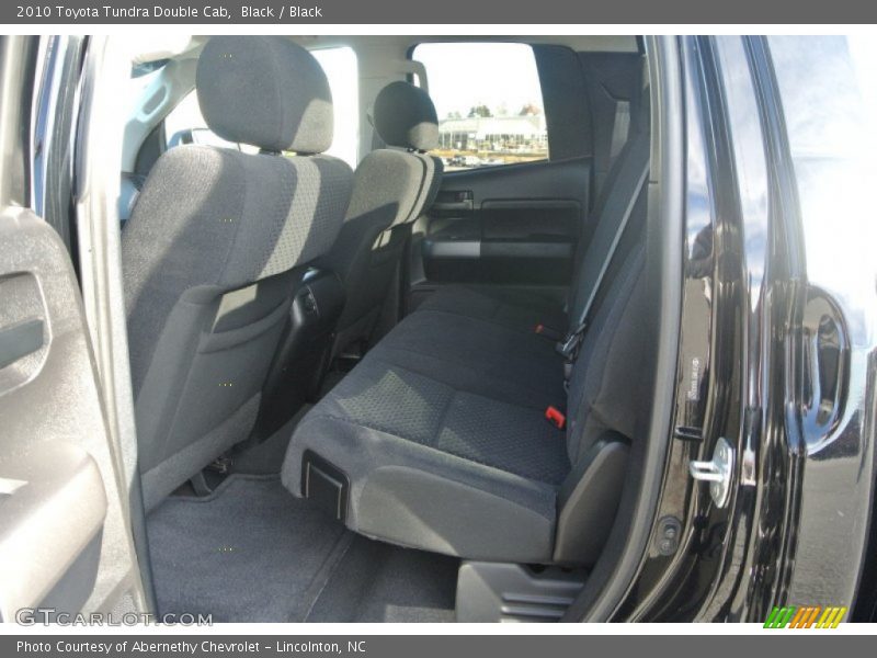 Black / Black 2010 Toyota Tundra Double Cab