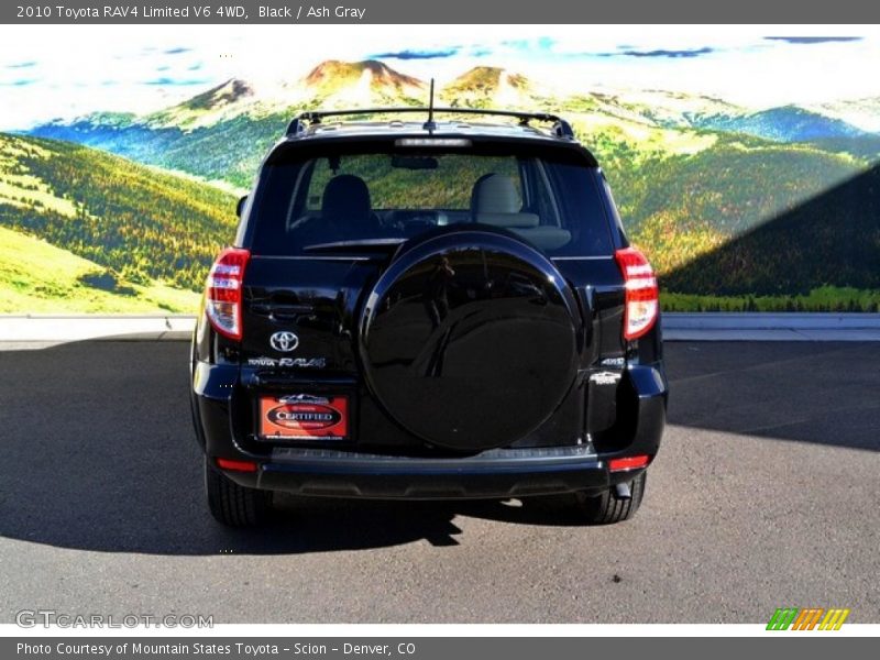 Black / Ash Gray 2010 Toyota RAV4 Limited V6 4WD