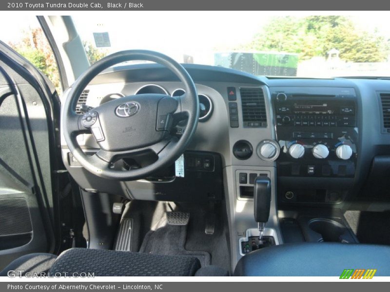 Black / Black 2010 Toyota Tundra Double Cab