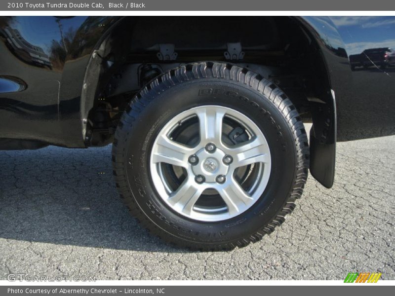 Black / Black 2010 Toyota Tundra Double Cab
