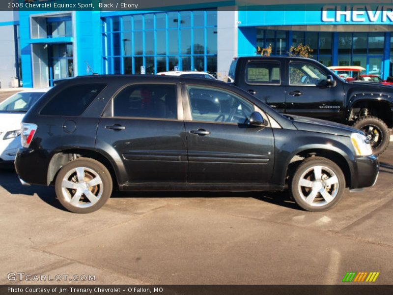 Black / Ebony 2008 Chevrolet Equinox Sport