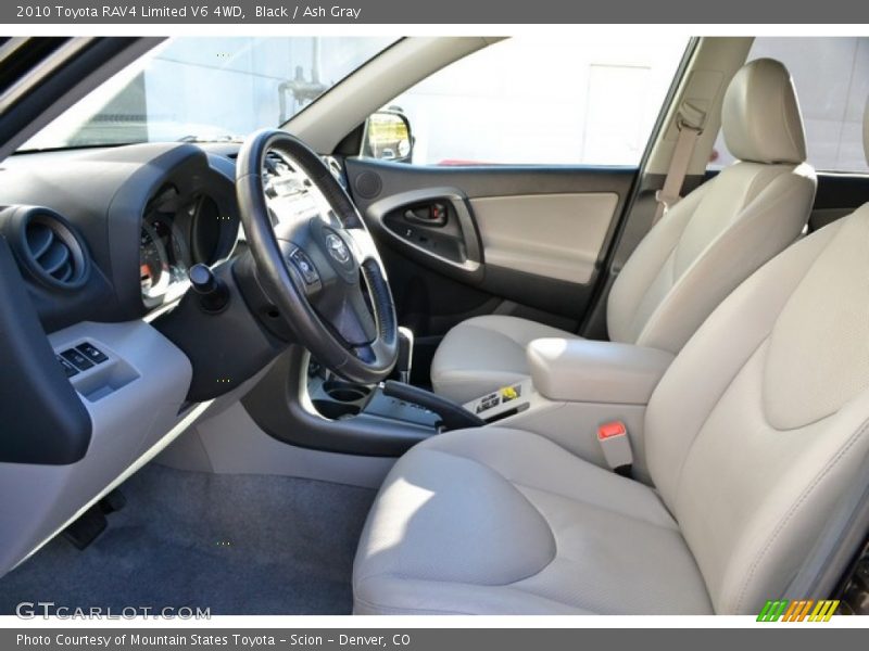 Black / Ash Gray 2010 Toyota RAV4 Limited V6 4WD