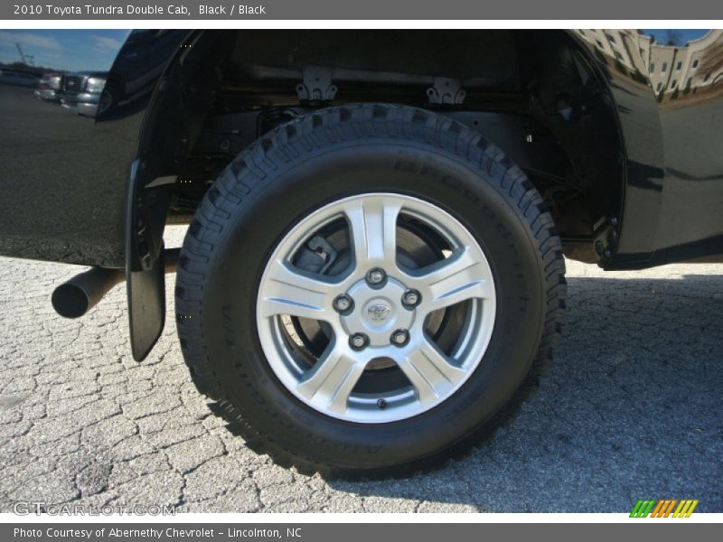 Black / Black 2010 Toyota Tundra Double Cab