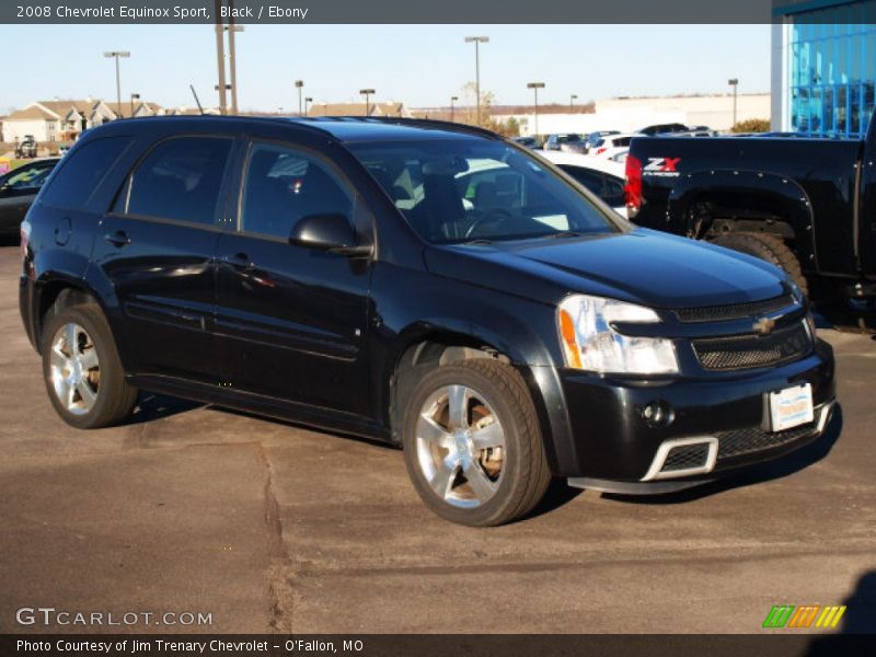 Black / Ebony 2008 Chevrolet Equinox Sport