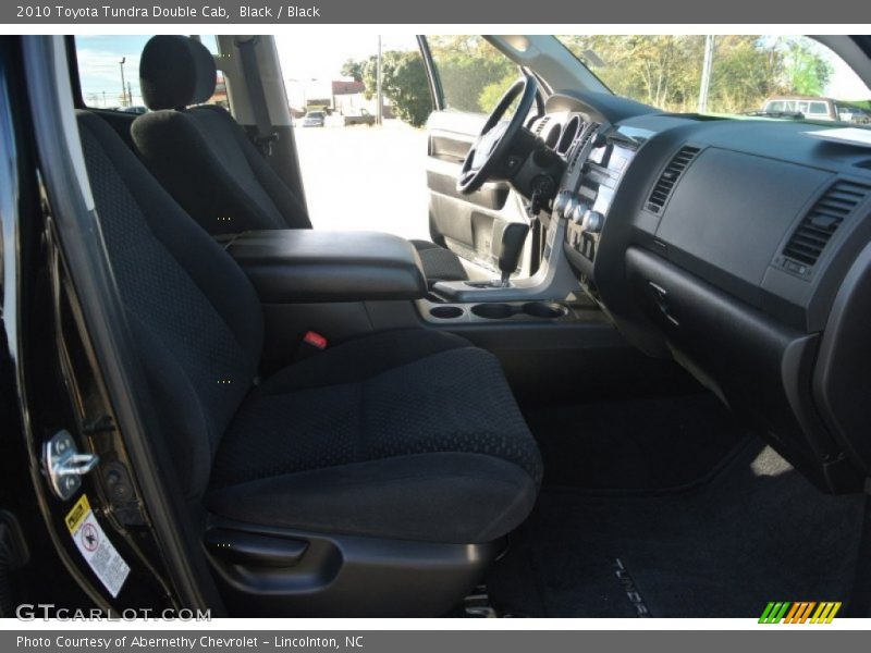 Black / Black 2010 Toyota Tundra Double Cab