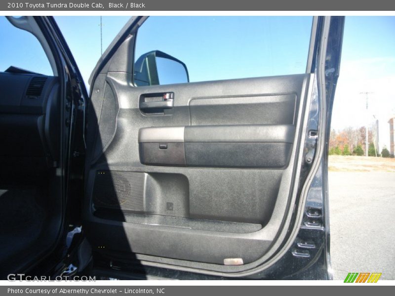 Black / Black 2010 Toyota Tundra Double Cab
