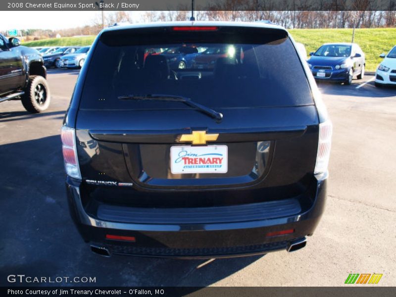 Black / Ebony 2008 Chevrolet Equinox Sport