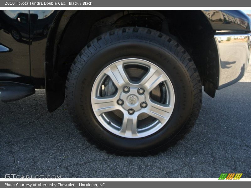 Black / Black 2010 Toyota Tundra Double Cab