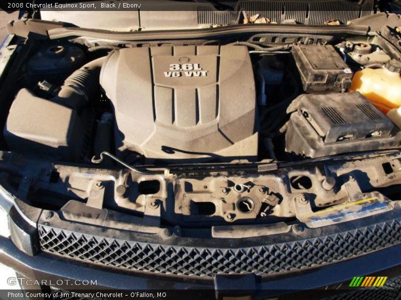 Black / Ebony 2008 Chevrolet Equinox Sport