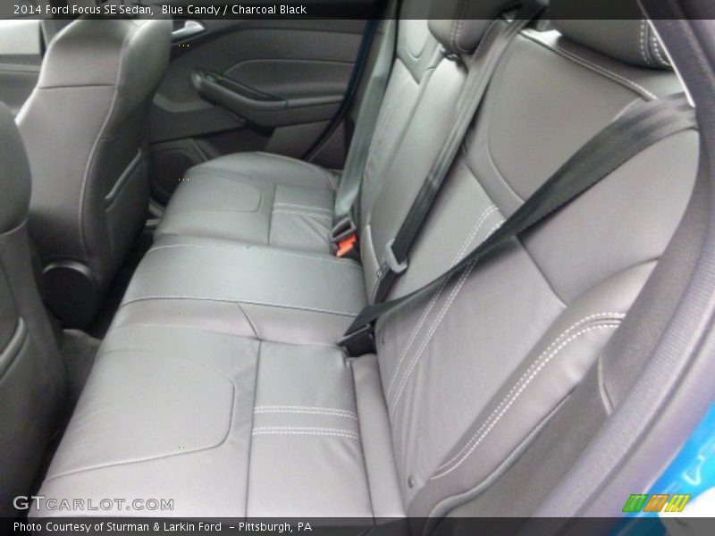 Blue Candy / Charcoal Black 2014 Ford Focus SE Sedan