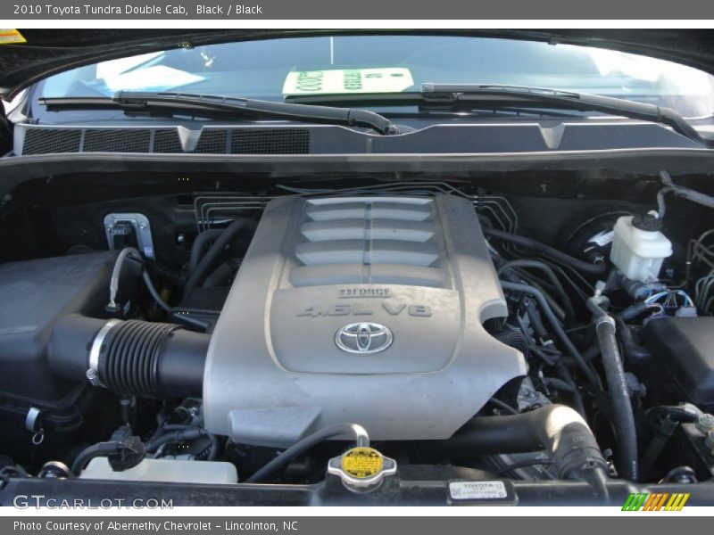 Black / Black 2010 Toyota Tundra Double Cab