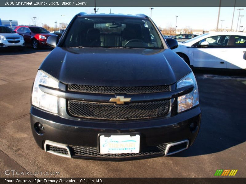 Black / Ebony 2008 Chevrolet Equinox Sport