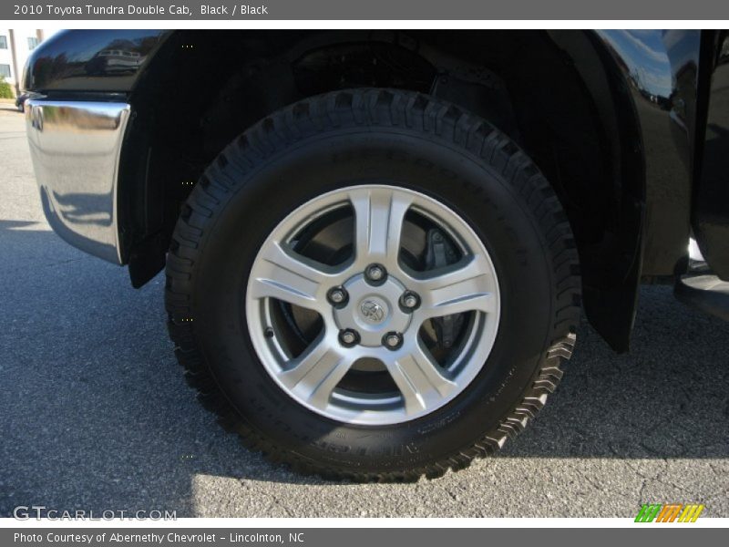 Black / Black 2010 Toyota Tundra Double Cab