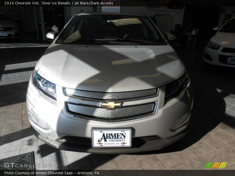 Silver Ice Metallic / Jet Black/Dark Accents 2014 Chevrolet Volt