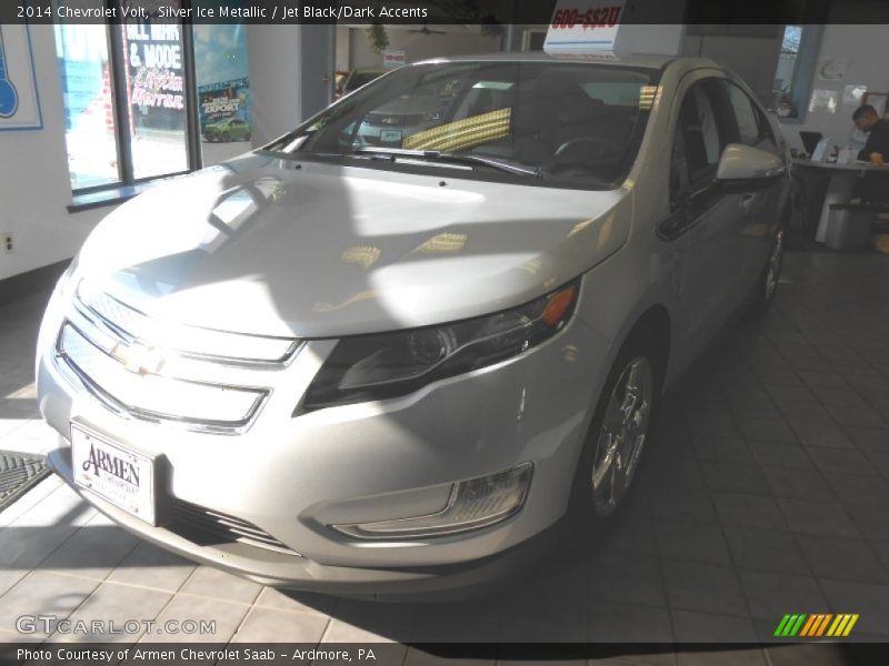 Silver Ice Metallic / Jet Black/Dark Accents 2014 Chevrolet Volt