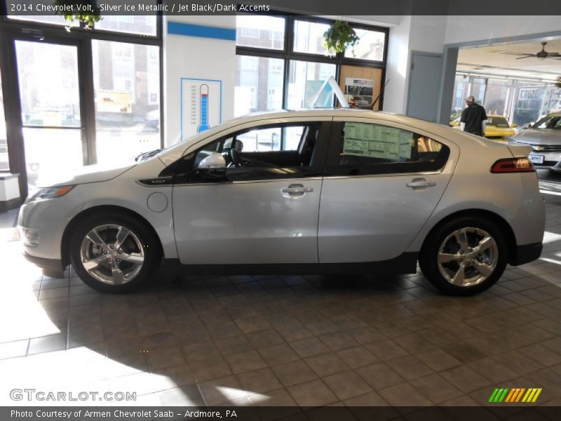 Silver Ice Metallic / Jet Black/Dark Accents 2014 Chevrolet Volt