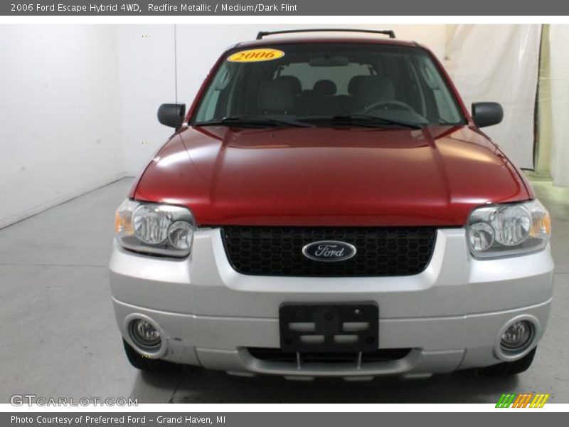 Redfire Metallic / Medium/Dark Flint 2006 Ford Escape Hybrid 4WD