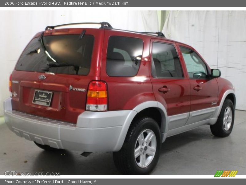 Redfire Metallic / Medium/Dark Flint 2006 Ford Escape Hybrid 4WD